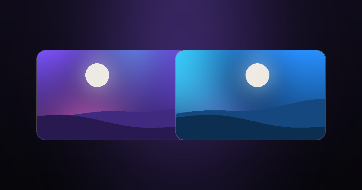 Before and after comparison of a cluttered and a clean photo library